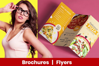 design eye catching brochure to hook your audience