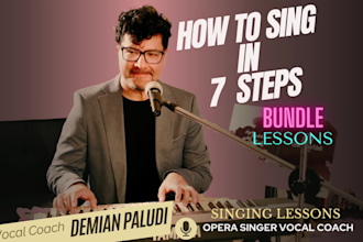 teach you how to sing in 7 steps beginner program