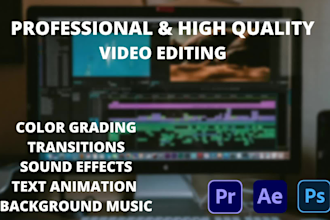 do drone footage, travel vlogs, and go pro video editing