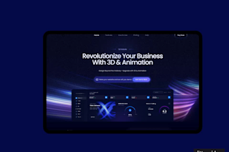 build landing page with framer