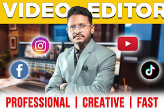 do professional youtube video editing, vlog, podcasts, reels editing