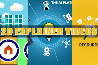 create an explanatory video, whiteboard animation, and 2d explainer videos