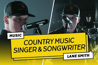 write and sing an authentic country song in any genre as a singer and songwriter