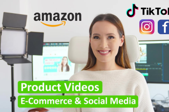 create a product video for amazon and ecommerce