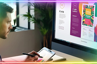 design business flyer for you