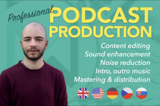 professionally edit your podcast or audio recording