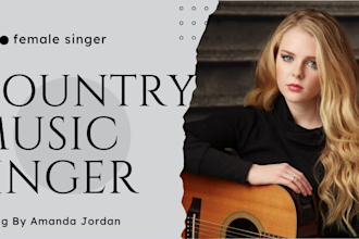 cover any type of song, country blues rnb, pop, gospel music and dancehall song