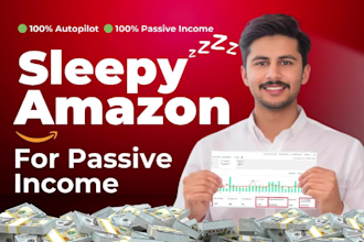 a fully automated sleepy amazon affiliate website for passive income