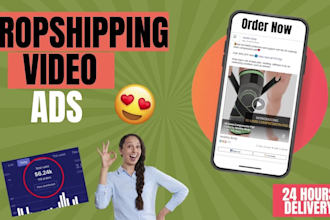 create a personalized dropshipping facebook video ad that actually converts