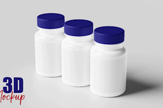 create best 3d mockup for your product