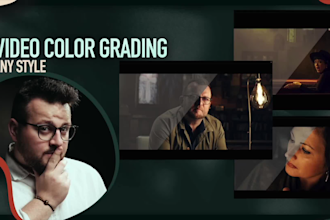 color grade your video