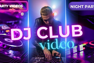 do event promo video, dj night club, rap trap, dance pool party, party video