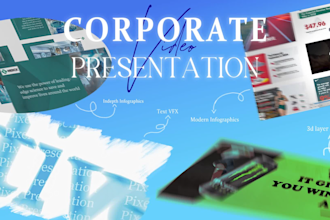 transform your corporate slides into a professional animated video presentation