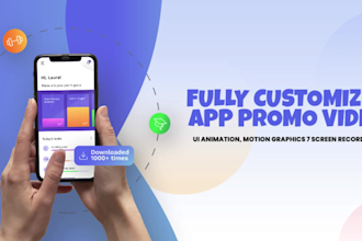 create apple style ux animation app promo