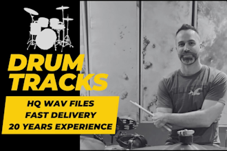 record and mix high quality drum tracks for your song
