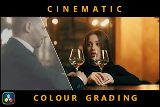 professionaly color correct, grade your footage
