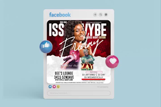 craft vibrant  motion flyers for clubs, djs, and concerts