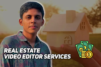 edit podcast, real estate, talking head instagram reels, tiktoks