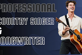 professionally record acoustic drum for a country pop music songwriter