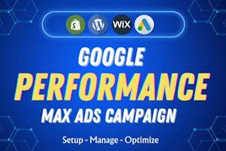 setup google adwords, search ads, display ads, ppc ads and pmax ads campaign