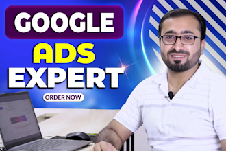setup and manage google ads adwords PPC campaigns
