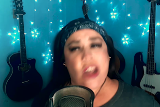 give your song strong rock female vocals