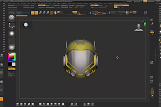 create custom 3d mask and helmet designs for you