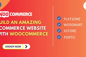 create wordpress woocommerce website, woocommerce store