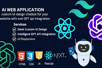 create a custom chatbot UI with gpt API integration