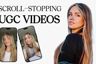 create an amazing organic ugc video for your tiktok or reels