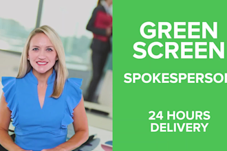 removing green screen and replace background video or image