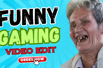 funny gaming or youtube video game editing in 24 hours