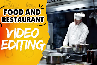 edit short food videos for your instagram, tiktok, youtube