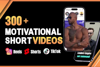 create motivational youtube shorts and instagram reels