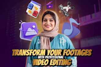 be your video editor, trim, cut, merge, add music, logo