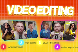 do high quality video editing for both long term and short term