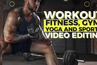 edit workout videos with a timer, preview, and progress bar
