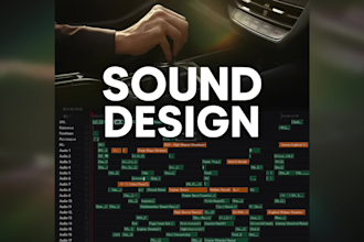 design cinematic sound and foley for film trailers or ads
