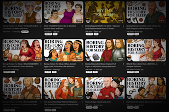 create long boring history youtube videos for sleep like sleepless historian