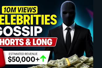 create trending celebrity gossip shorts and news videos