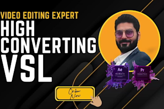 be your dropshipping promotional facebook tik tok creative vsl editor