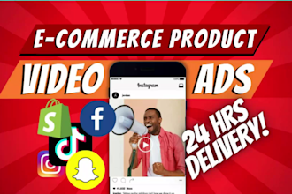 create drop shipping product video ads and facebook video ads