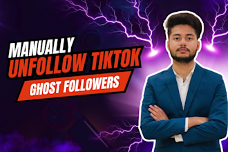 unfollow and remove tiktok fake followers