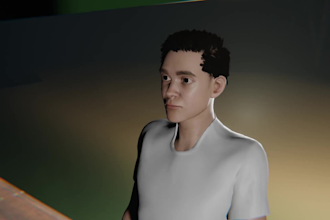 do 3d animation horor for your social media