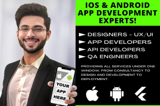 create app build mobile app development ios app development as flutter developer