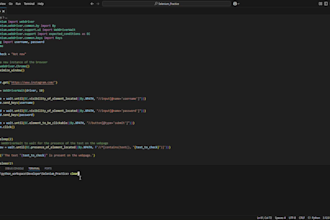 do web automation testing using python and selenium