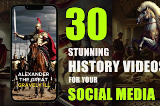 do viral faceless ai history youtube short videos instagram reels and tiktoks
