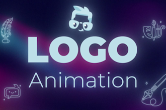 create professional custom logo animation