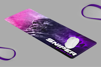design custom mousepad and deskmat for businesses and gamers