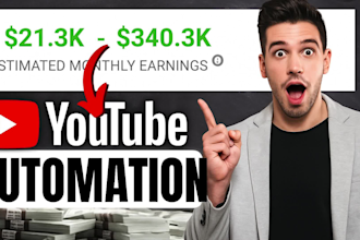 create top 10 cash cow videos with script, voice over, editing, and SEO